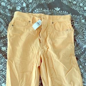 American Eagle size 10 peach mom jeans